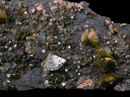 Sturmanite from N'Chwaning Mine, Kalahari Manganese Field, Northern Cape Province, South Africa