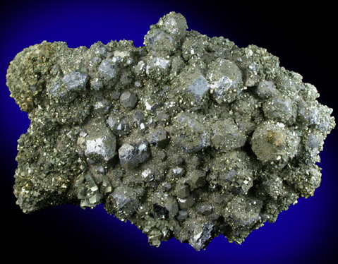 Galena with Marcasite from Fletcher Mine, Viburnum Trend, Reynolds County, Missouri