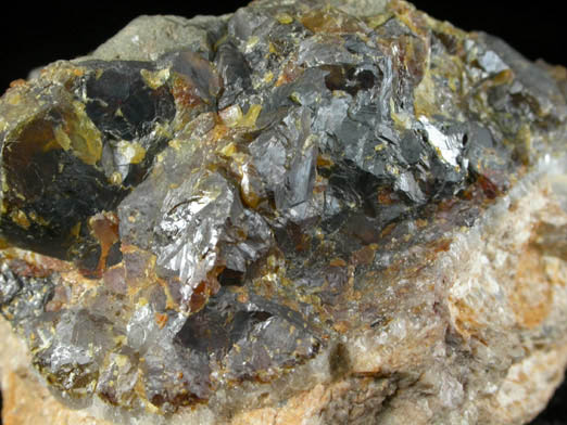 Sphalerite from Wheatley Mine, Phoenixville, Chester County, Pennsylvania