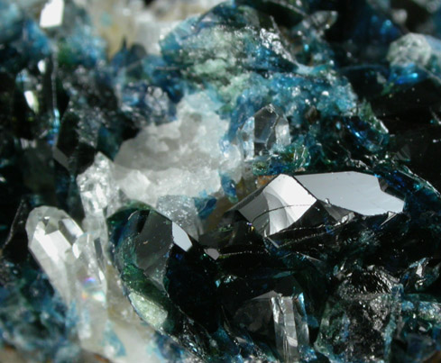 Lazulite and Quartz from Rapid Creek, 70 km northwest of Aklavik, Yukon, Canada