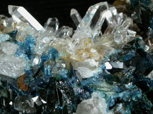 Lazulite and Quartz from Rapid Creek, 70 km northwest of Aklavik, Yukon, Canada