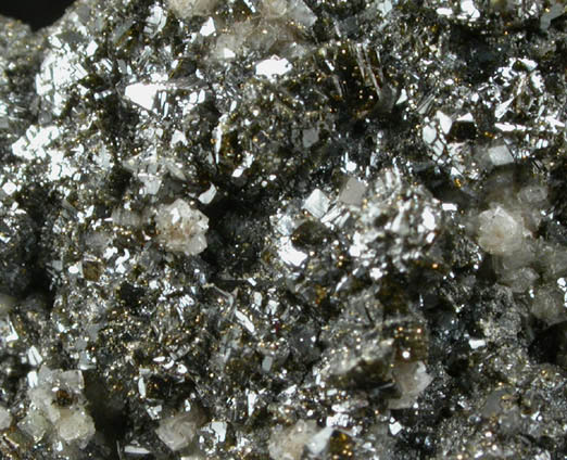 Sphalerite, Dolomite, Chalcopyrite from Baker Mine, Leadwood, Old Lead Belt, Saint Francois County, Missouri