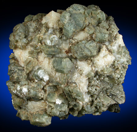 Edenite in marble with Phlogopite from Edenville, Orange County, New York (Type Locality for Edenite)