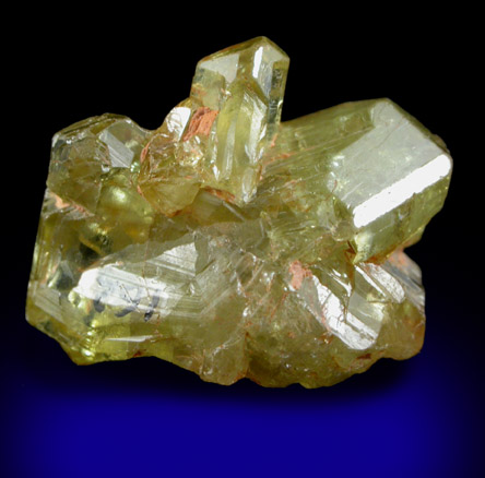 Chrysoberyl (twinned crystals) from Esprito Santo, Brazil