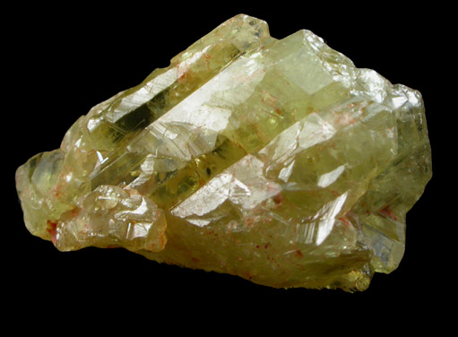 Chrysoberyl (twinned crystals) from Esprito Santo, Brazil