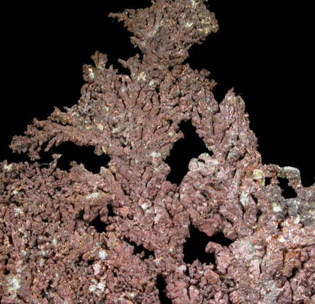 Copper (crystallized) from Cornwall Iron Mines, Upper Levels, Cornwall, Lebanon County, Pennsylvania