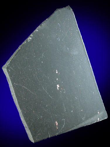 Copper in shale from White Pine Mine, Ontonagon County, Michigan