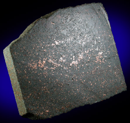 Copper in matrix from White Pine Mine, Ontonagon County, Michigan