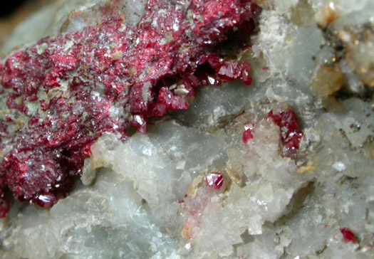 Cinnabar from Diamond Creek District, Del Norte County, California