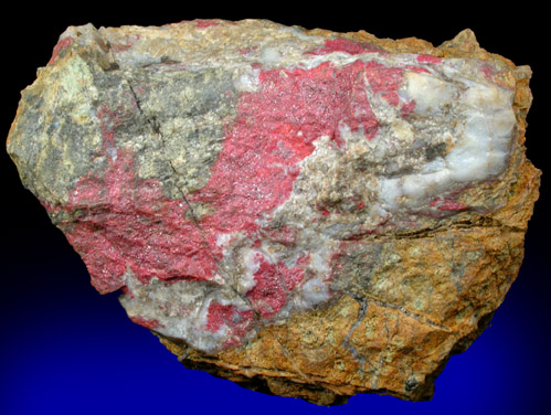 Cinnabar from Day Tunnel, New Almaden Mine, Santa Teresa Hills, Santa Clara County, California