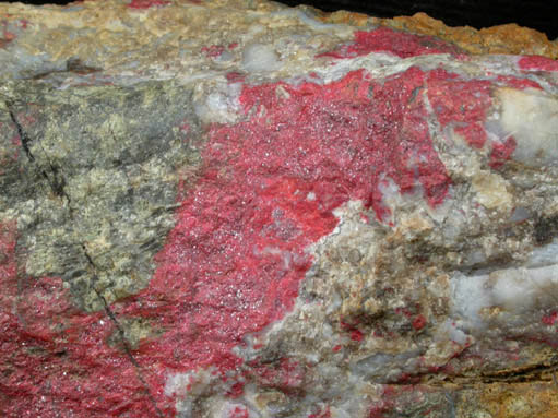 Cinnabar from Day Tunnel, New Almaden Mine, Santa Teresa Hills, Santa Clara County, California