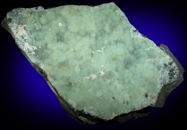 Prehnite from Upper New Street Quarry, Paterson, Passaic County, New Jersey