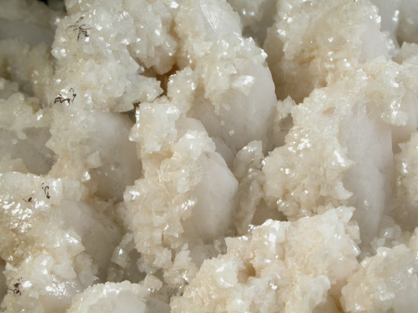 Quartz with Calcite from Alpamarca Mine, Junn, Cerro de Pasco, Peru