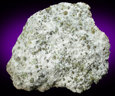 Vesuvianite in Monticellite and Cuspidine var. Custerite from Crestmore Quarry, Riverside County, California