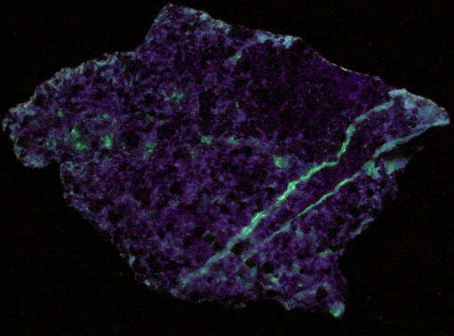 Vesuvianite in Monticellite and Cuspidine var. Custerite from Crestmore Quarry, Riverside County, California