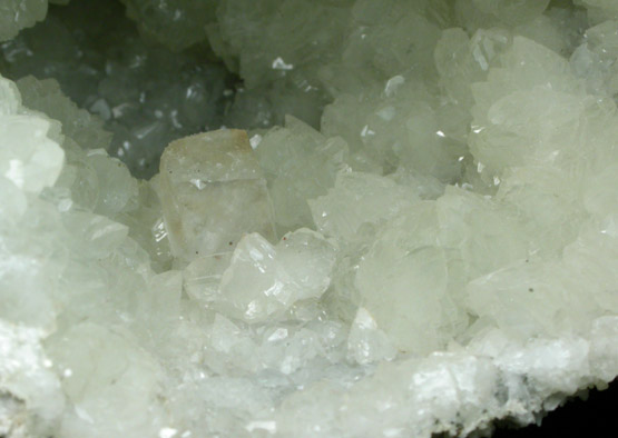 Datolite with Calcite from Millington Quarry, Bernards Township, Somerset County, New Jersey