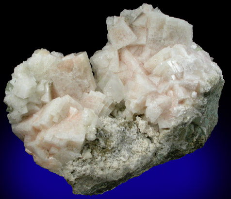 Gmelinite-Ca with Calcite from Upper New Street Quarry, Paterson, Passaic County, New Jersey