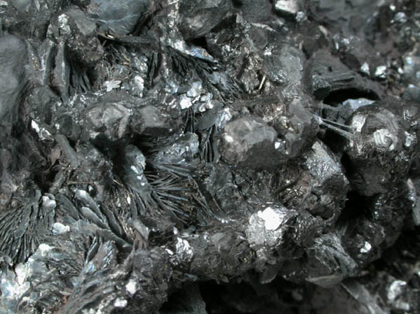 Sphalerite, Semseyite, Jamesonite from Herja Mine (Kisbanya), Baia Mare, Maramures, Romania (Type Locality for Semseyite)