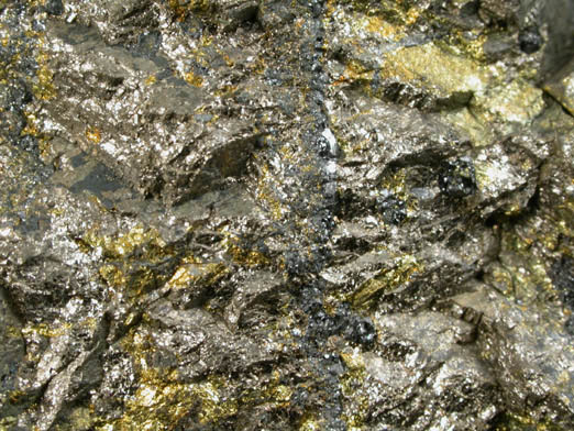 Nickel-Copper-Platinum Ore from Norilsk Mine, Talnakh Intrusive Complex, Krasnoyarsk Krai, Russia