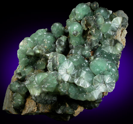 Wavellite from Mauldin Mountain, Montgomery County, Arkansas