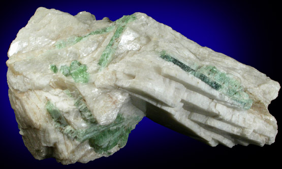 Elbaite Tourmaline in Albite from Mount Mica Quarry, Paris, Oxford County, Maine
