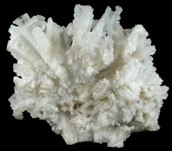 Prehnite pseudomorphs after Laumontite with Apophyllite from Pune District, Maharashtra, India