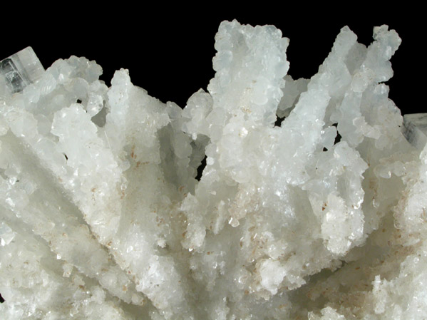 Prehnite pseudomorphs after Laumontite with Apophyllite from Pune District, Maharashtra, India