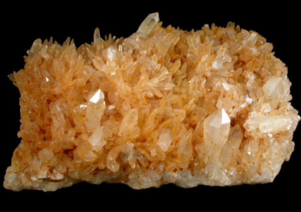 Quartz with Limonite from Bethlehem Steel Quarry, Bridgeport, Montgomery County, Pennsylvania