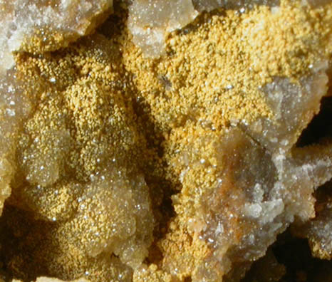 Beaverite-(Cu) on Quartz from Horn Silver Mine, Frisco District, Beaver County, Utah (Type Locality for Beaverite)