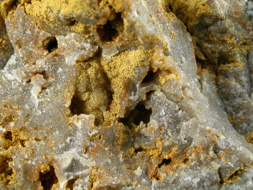 Beaverite-(Cu) on Quartz from Horn Silver Mine, Frisco District, Beaver County, Utah (Type Locality for Beaverite)