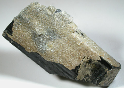 Ferberite with Muscovite from Panasqueira Mine, 4th Level, Barroca Grande, 21 km. west of Fundao, Castelo Branco, Portugal