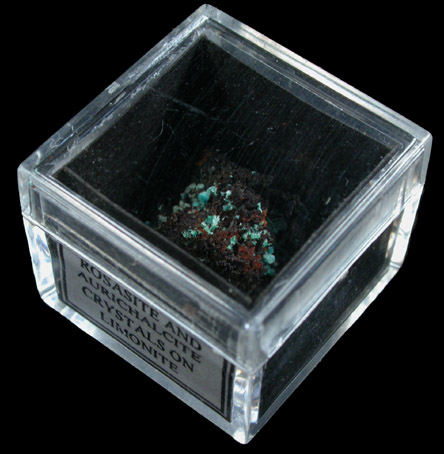 Rosasite and Aurichalcite from San Pedro Corralitos, Casas Grandes, Chihuahua, Mexico