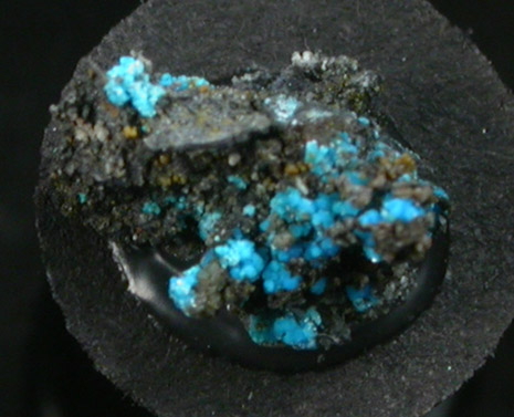 Lavendulan from Hilarion Mine, Lavrion (Laurium) Mining District, Attica Peninsula, Greece