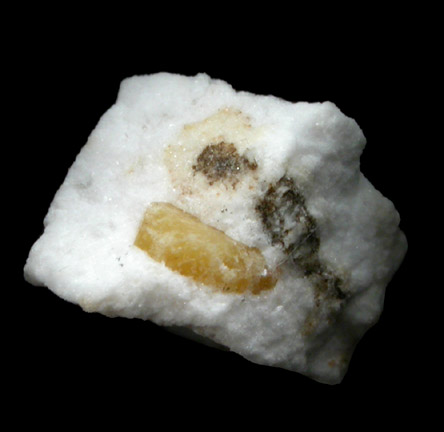 Narsarsukite from DeMix Quarry, Mont Saint-Hilaire, Qubec, Canada