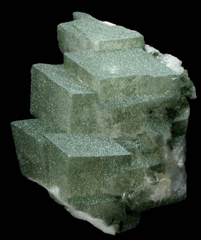 Orthoclase var. Adularia with Chlorite from St. Gotthard, Kanton Uri, Switzerland