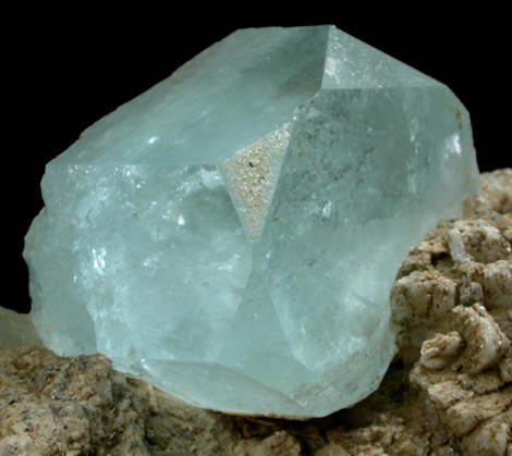 Beryl var. Aquamarine from Shigar Valley, Skardu District, Baltistan, Gilgit-Baltistan, Pakistan