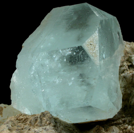 Beryl var. Aquamarine from Shigar Valley, Skardu District, Baltistan, Gilgit-Baltistan, Pakistan