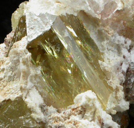 Fluorapatite with Quartz and Hematite from Cerro de Mercado, Durango, Mexico