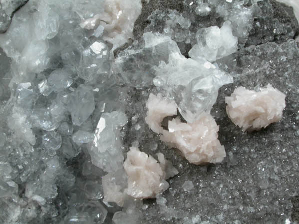 Calcite with Dolomite from Milestone Material Quarry, Oak Hall, Centre County, Pennsylvania
