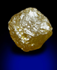 Diamond (2.89 carat dark gray-brown cubic crystal) from Mbuji-Mayi (Miba), 300 km east of Tshikapa, Democratic Republic of the Congo