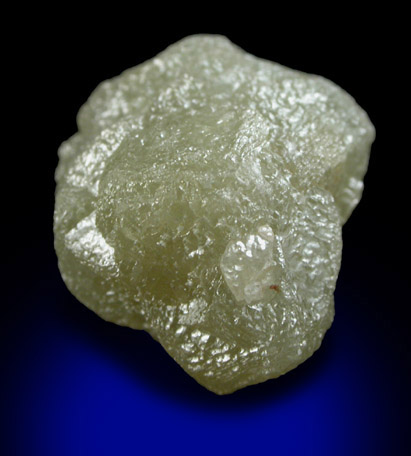 Diamond (8.75 carat gray intersecting cubic crystals) from Mbuji-Mayi (Miba), 300 km east of Tshikapa, Democratic Republic of the Congo