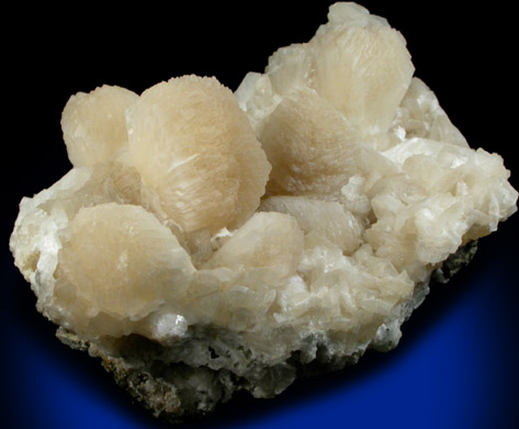 Stilbite-Ca from Prospect Park Quarry, Prospect Park, Passaic County, New Jersey