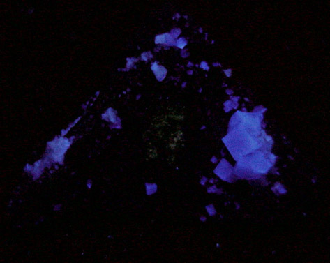 Fluorite, Sphalerite, Siderite from Weardale District, County Durham, England