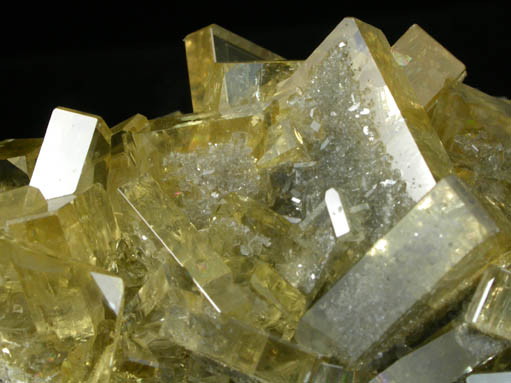 Barite with Calcite from Meikle Mine, Elko County, Nevada