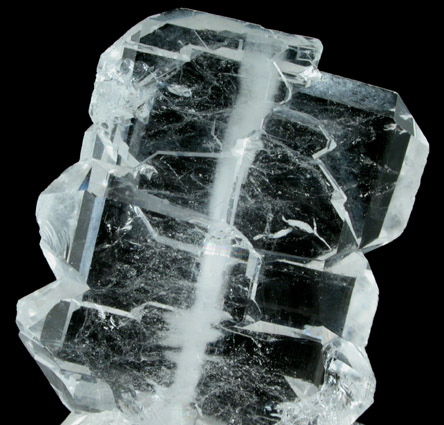 Quartz var. Faden-habit from Dera Ismail Khan District, Waziristan, Pakistan