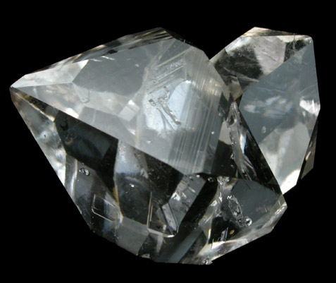 Quartz var. Herkimer Diamonds from Hickory Hill Diamond Mine, Fonda, Montgomery County, New York