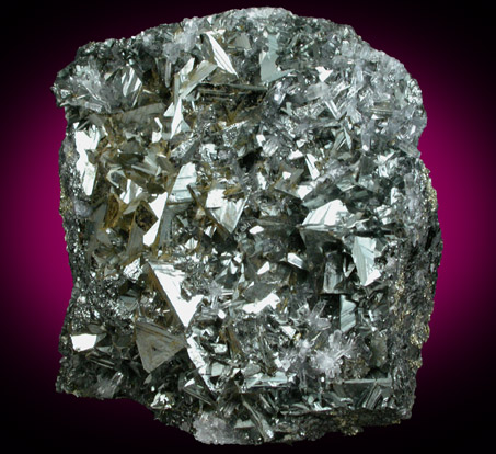 Tetrahedrite with Quartz from Mercedes Mine, Huallanca District, Hunuco, Peru