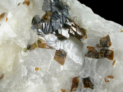 Cryolite with Siderite, Galena, Pyrite from Ivigtut, Arsuk Firth (Arsukfjord), Kitaa Province, Greenland (Type Locality for Cryolite)