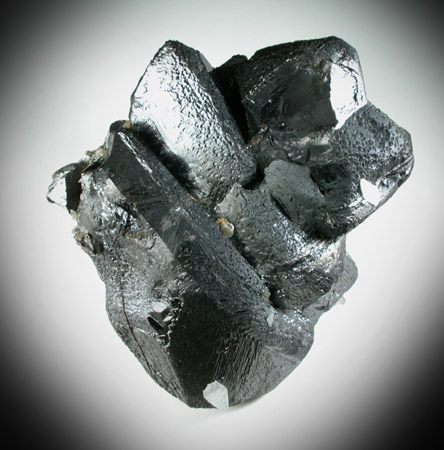 Sphalerite (Spinel-law twinned crystals) with Quartz from San Antonio Mine, Level 14, Santa Eulalia District, Aquiles Serdán, Chihuahua, Mexico