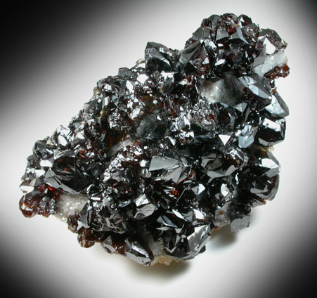Sphalerite with Calcite from Elmwood Mine, Carthage, Smith County, Tennessee